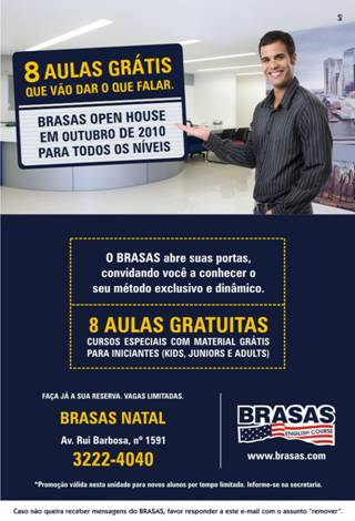 Imagem da notícia BRASAS ENGLISH COURSE OFERECE AULAS GRATUITAS PARA FILIADOS E DEPENDENTES